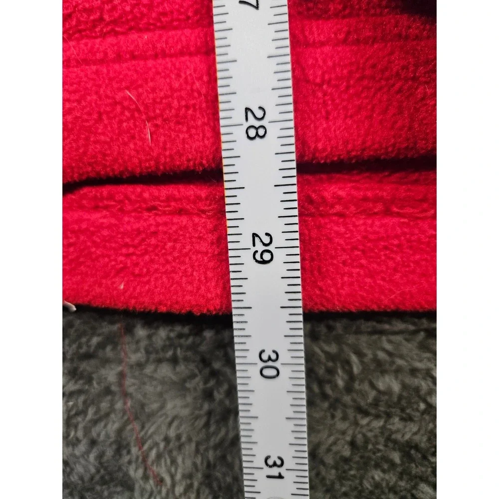 Patagonia Synchilla Fleece Jacket Mens XL Red Full Zip Midweight Outdoor Logo